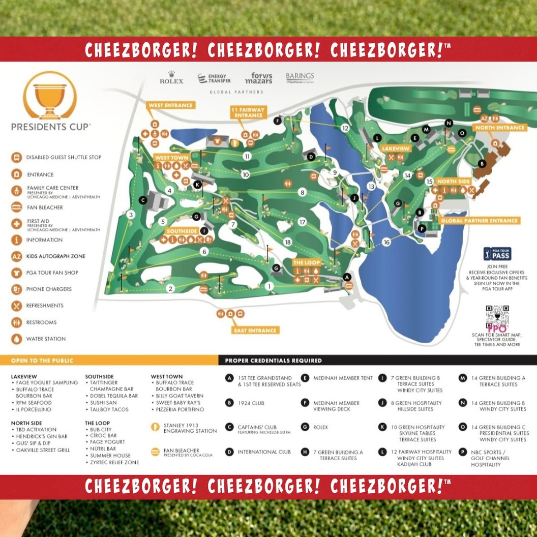 Billy Goat's hitting the green. ⛳️ Don't miss us at the