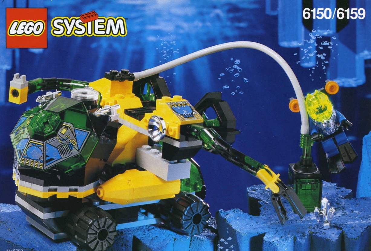 6150 Crystal Detector from 1998 was the Hydronauts' sea floor