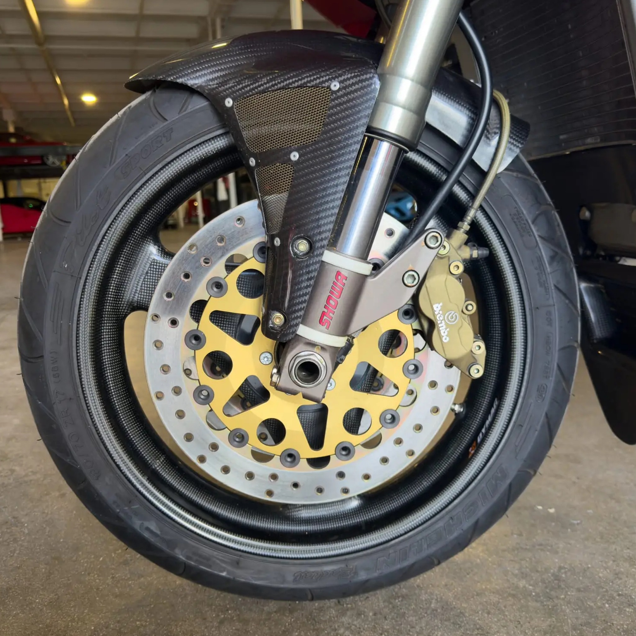 One of only 54 homologation superbikes!