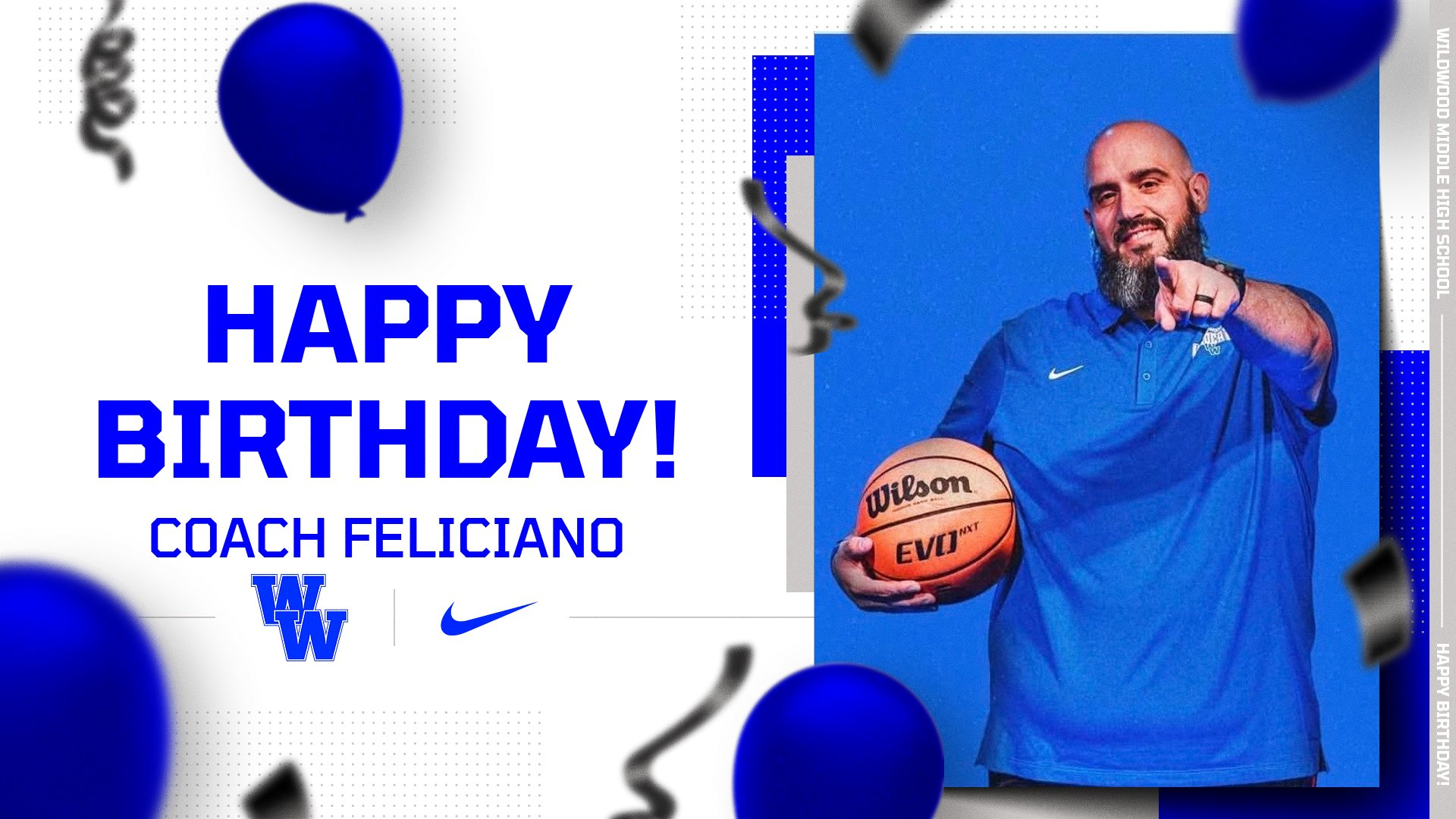 ? Happy Birthday to one of our amazing coaches - Boys Basketball 