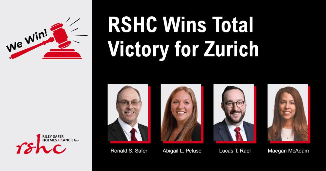 Riley Safer Holmes & Cancila LLP