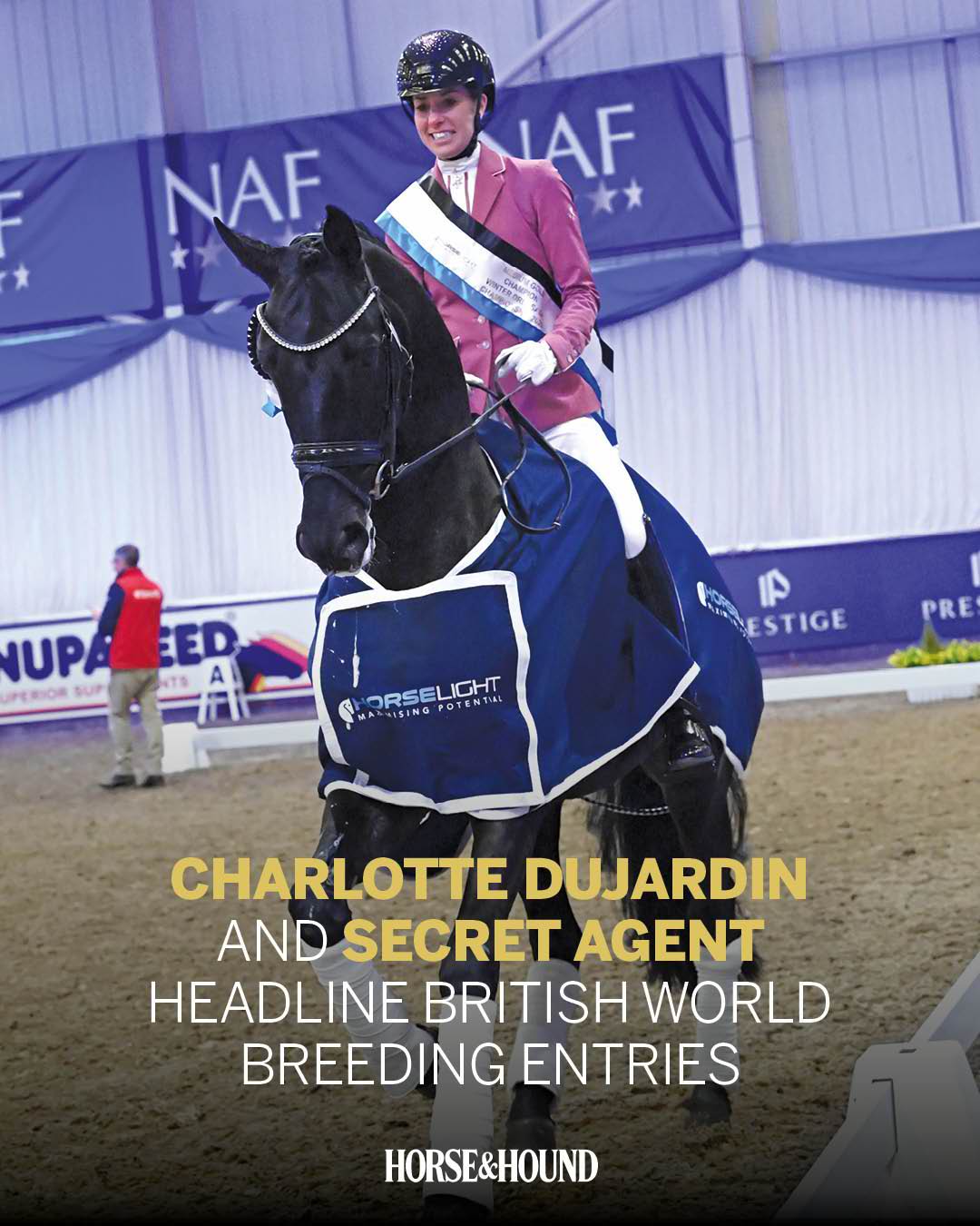 Charlotte Dujardin will head to Verden next month for the FEI