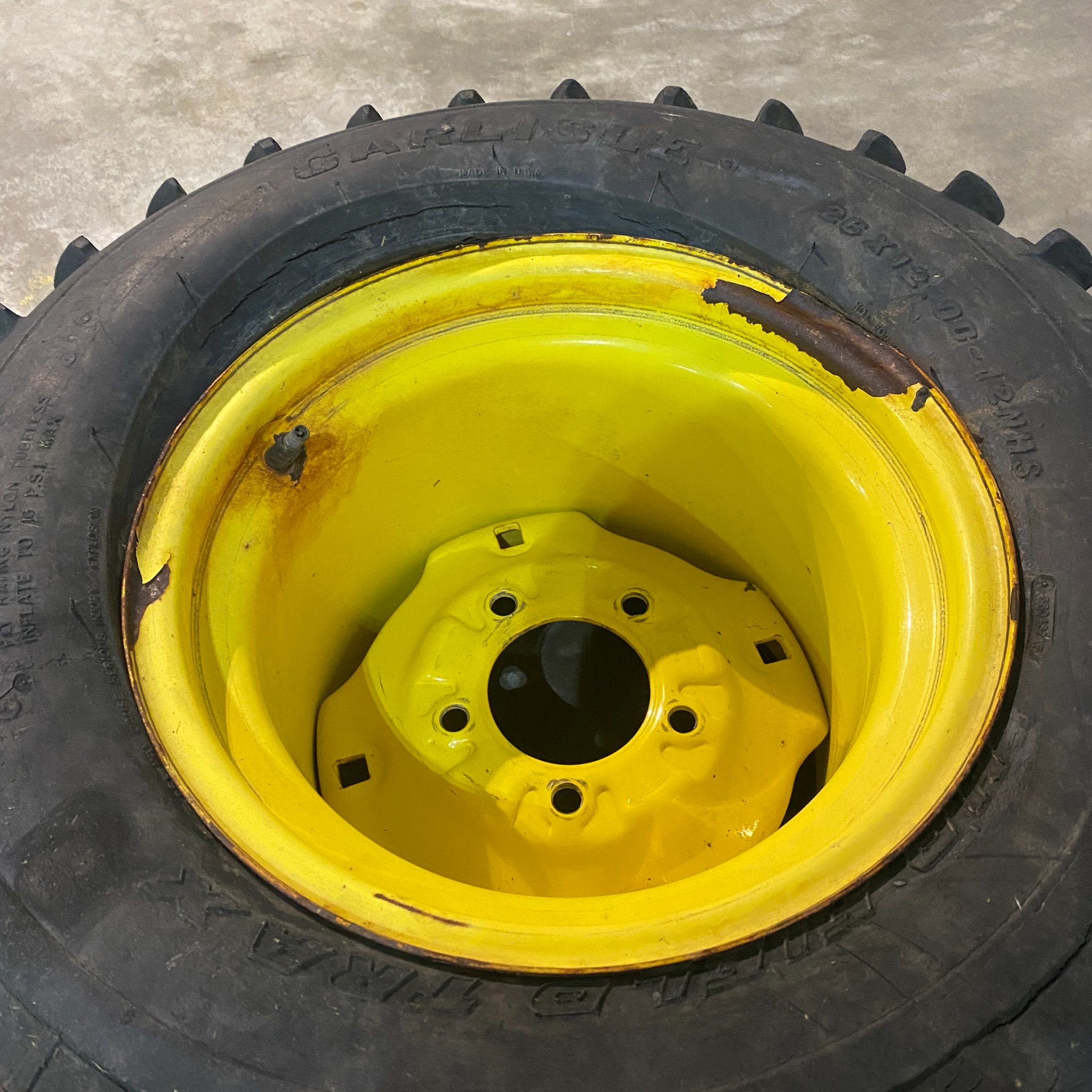 John Deere X700 4x4 Front & Rear Wheels & Tires - Car Wheels, Tires ...
