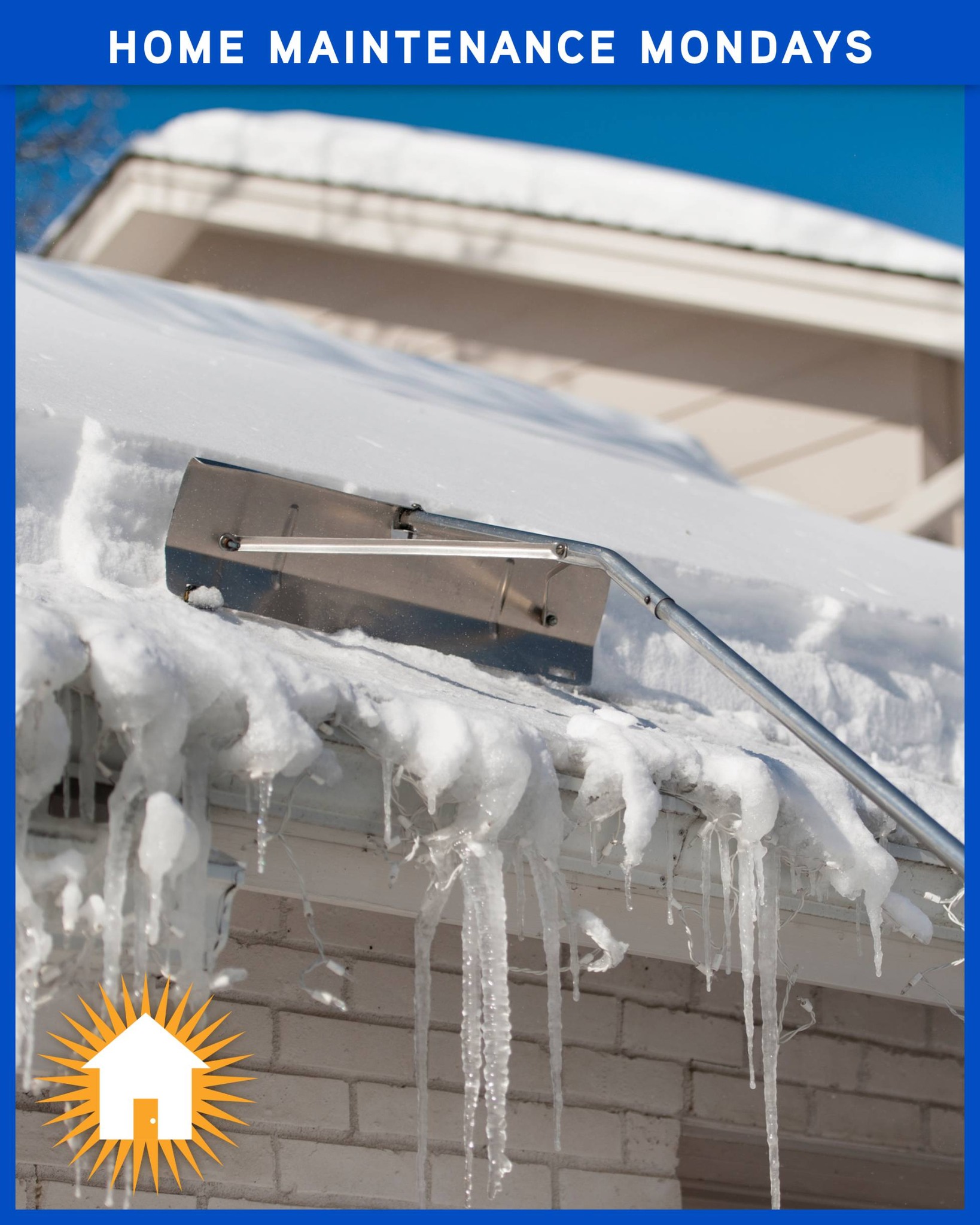 Lemoi - Use a snow rake to stop ice dams, which form along the roof ...