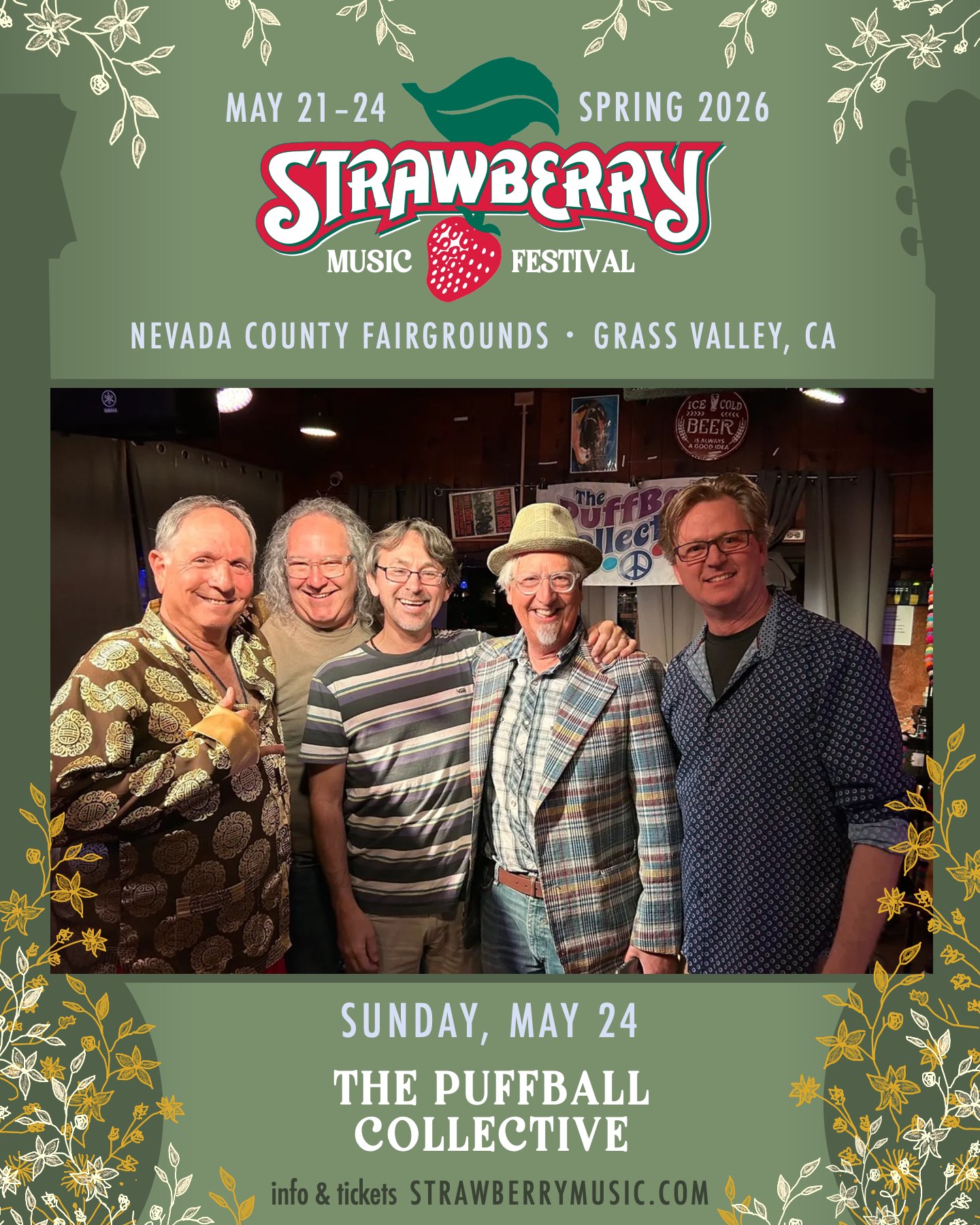 The Puffball Collective at Strawberry Music Festival