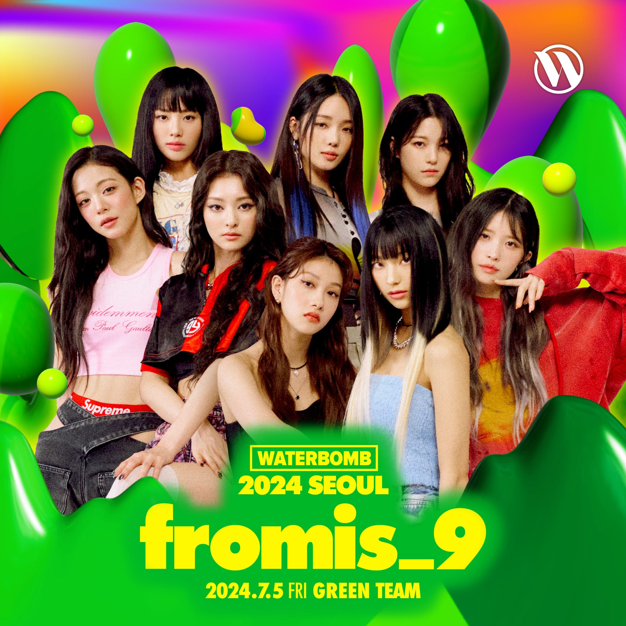 K-POP/アジア fromis_9 InterPark fromis_9 will be performing at the <Caribbean Bay Water Music Pool