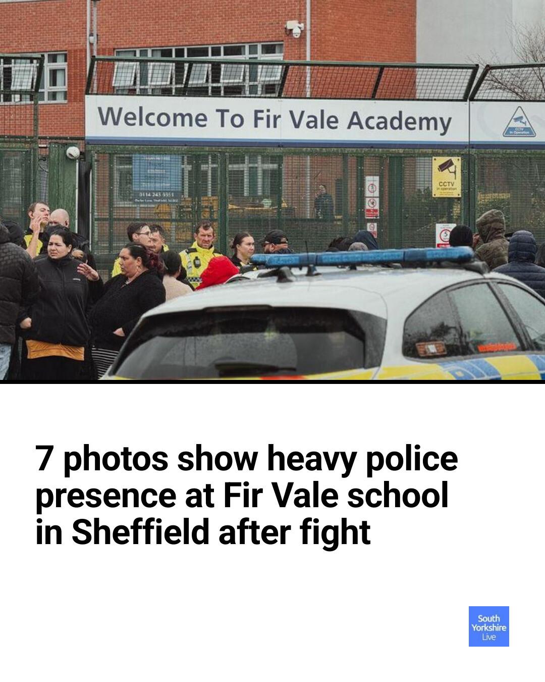 Police have issued a statement - South Yorkshire Live | Facebook