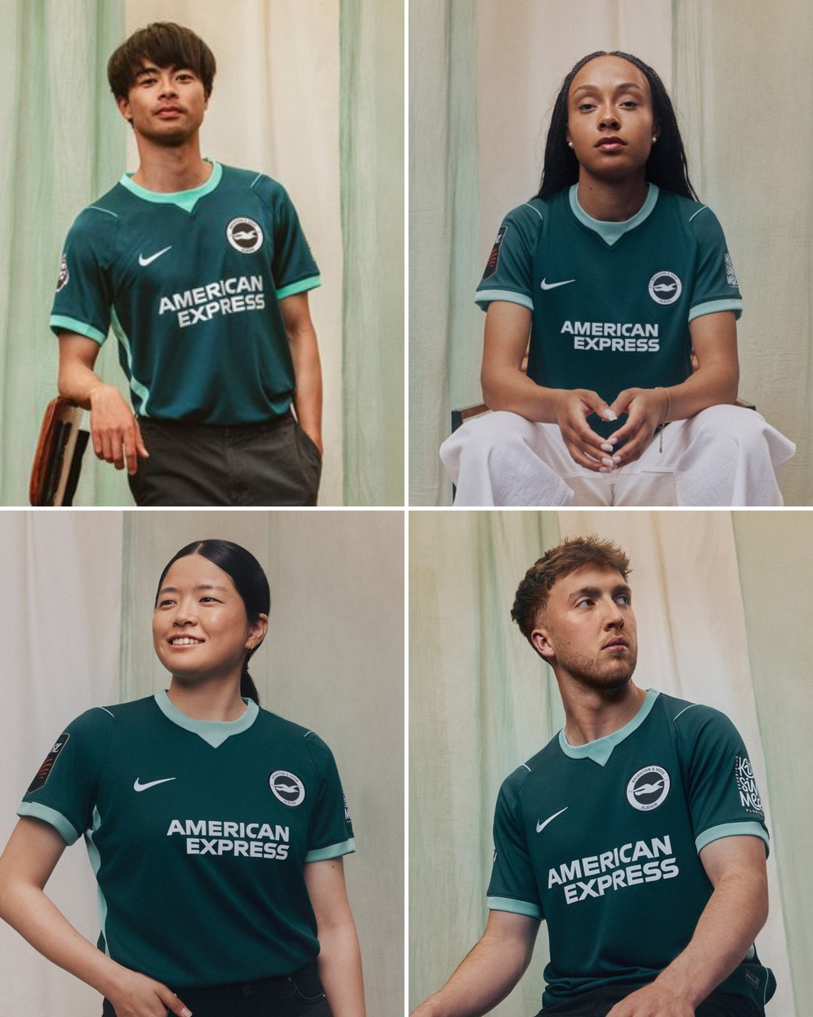 Brighton launch their new Nike third kit for the 2026/27 season.