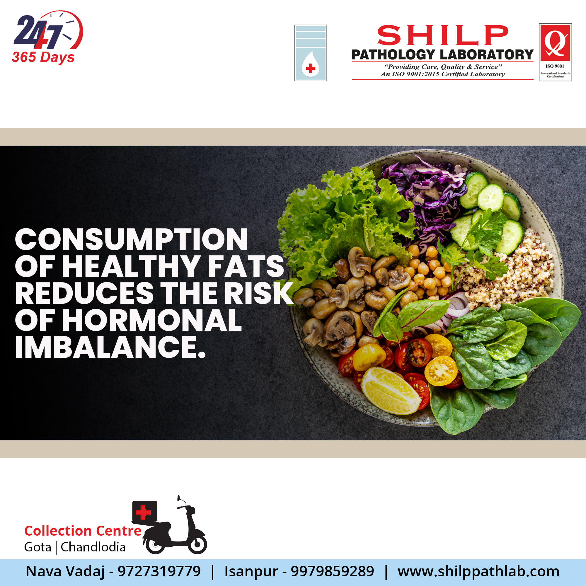 Consumption of healthy fats... - SHILP Pathology Laboratory