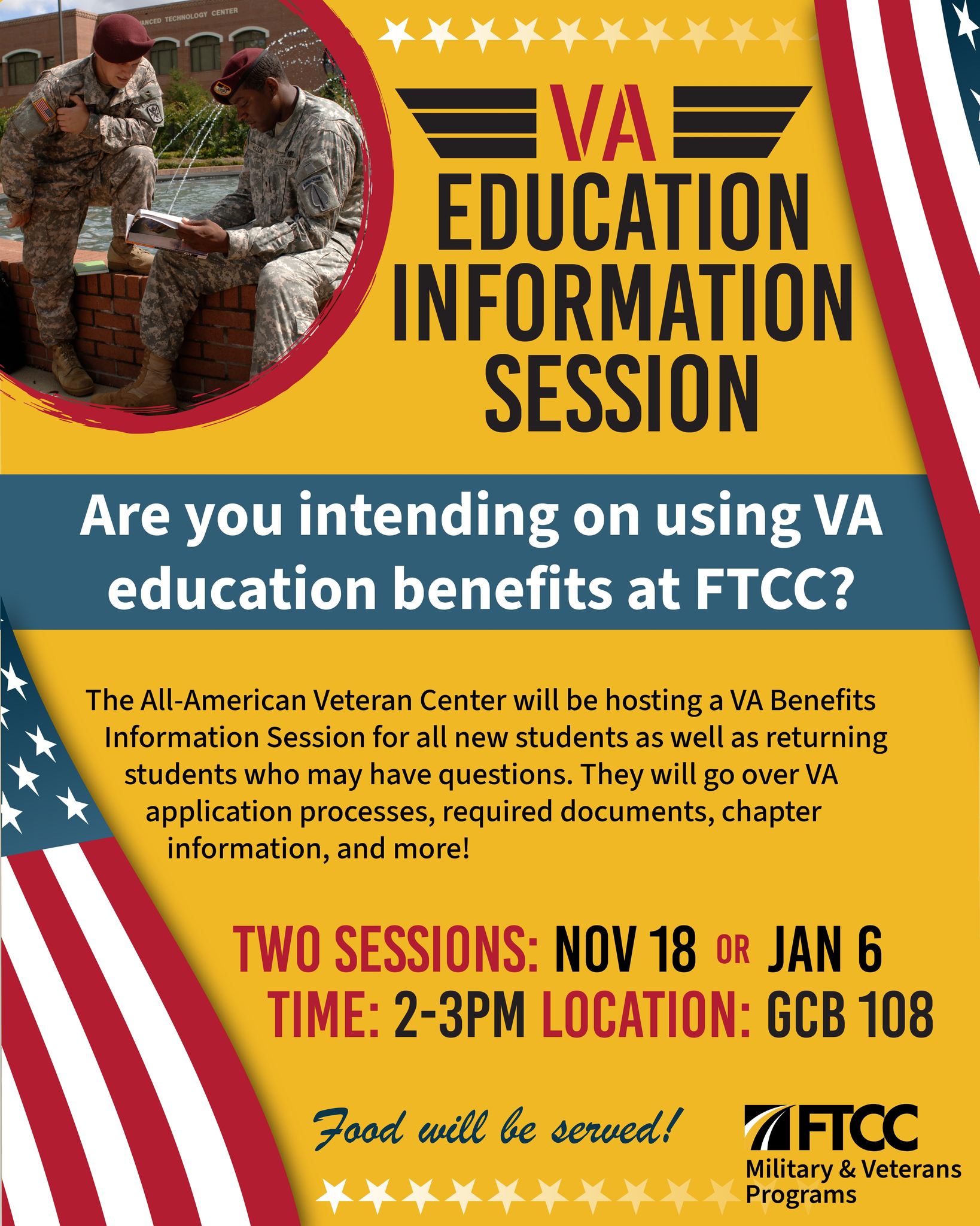 FTCC Military and Veteran Programs | Fayetteville NC