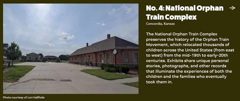 The National Orphan Train Complex... - Cloud County Tourism | Facebook