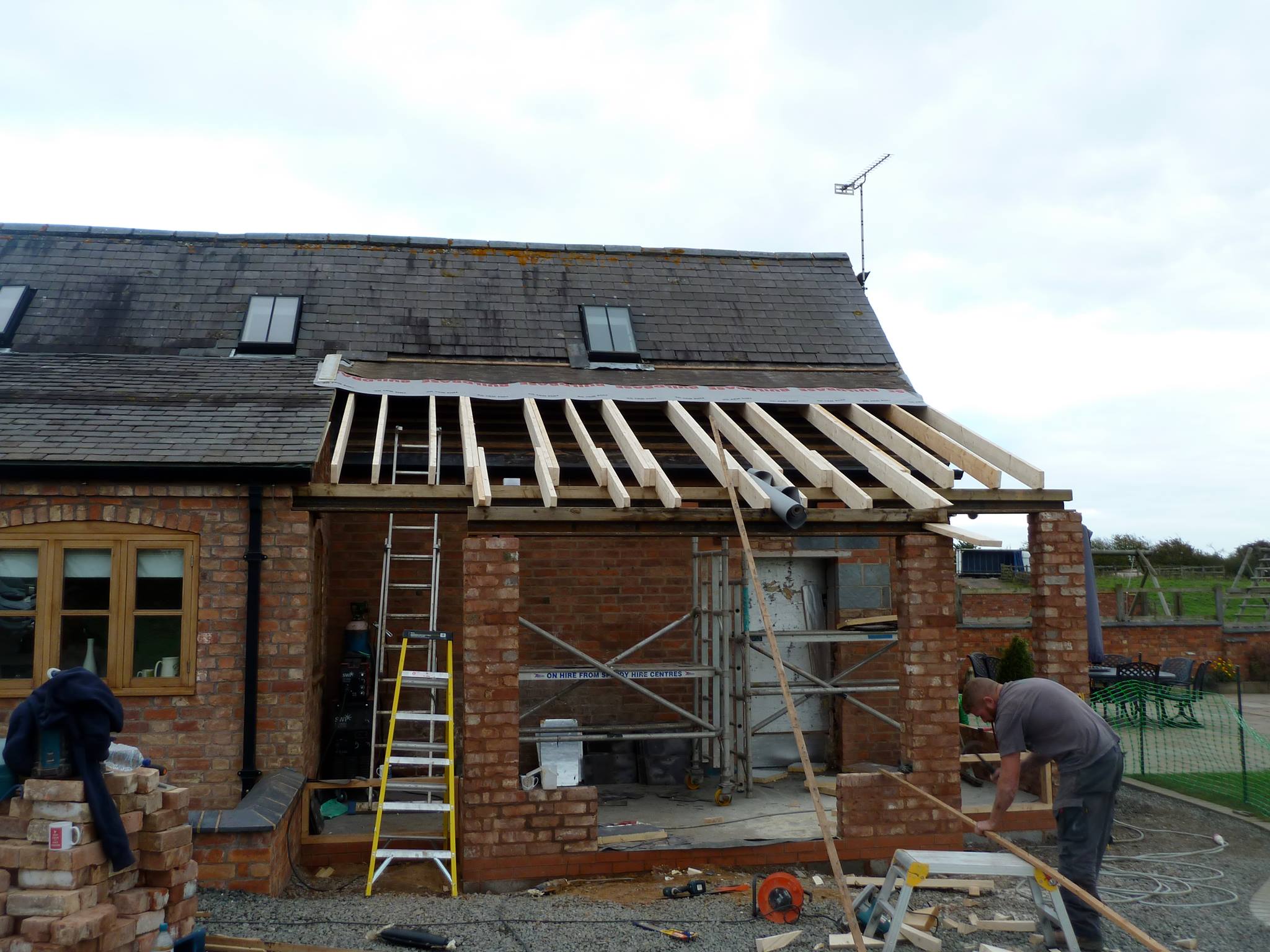 Small extension slate roof... - Derek Read - Read Roofing | Facebook