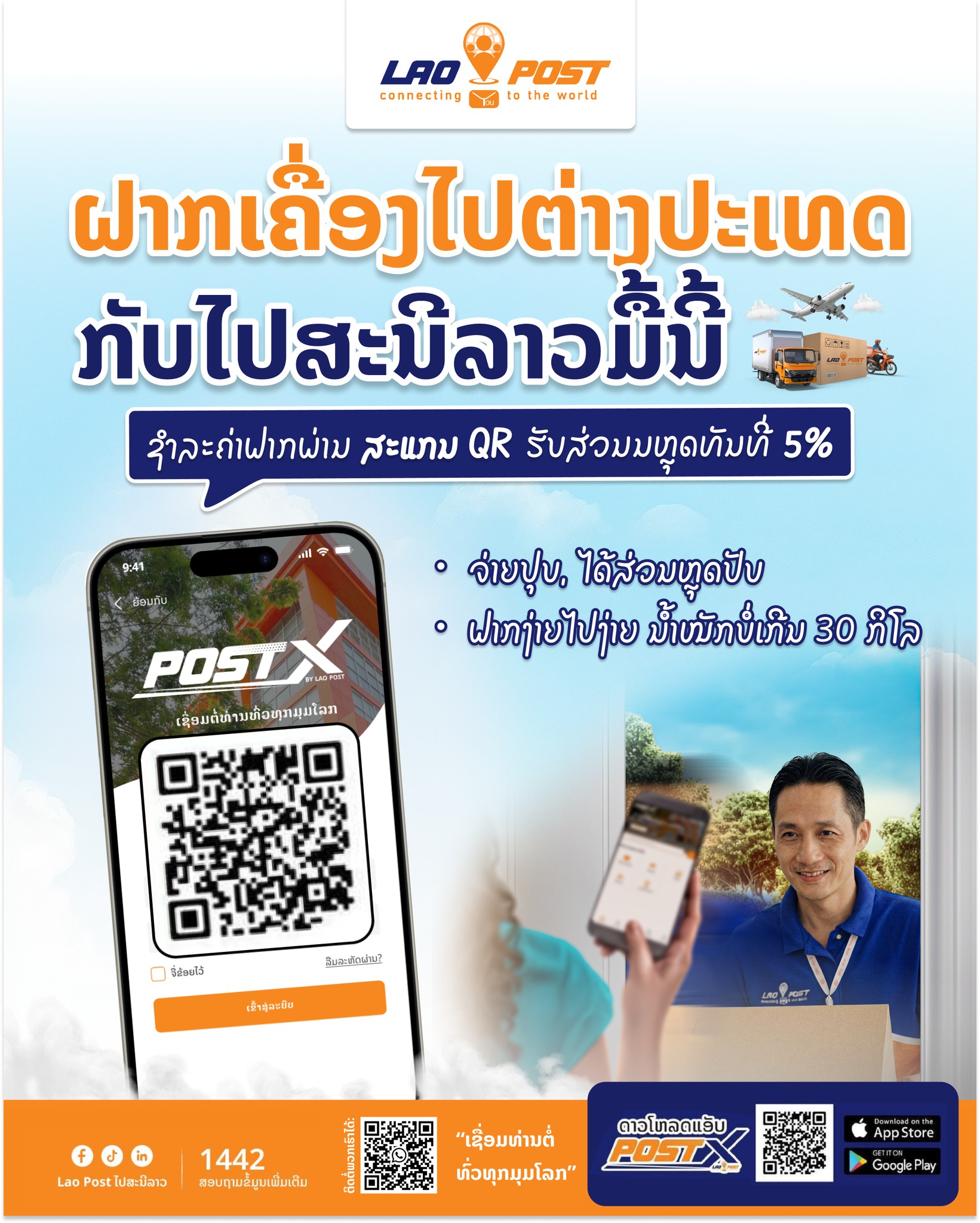 Lao Post ໄປສະນີລາວ added a new photo. - Lao Post ໄປສະນີລາວ