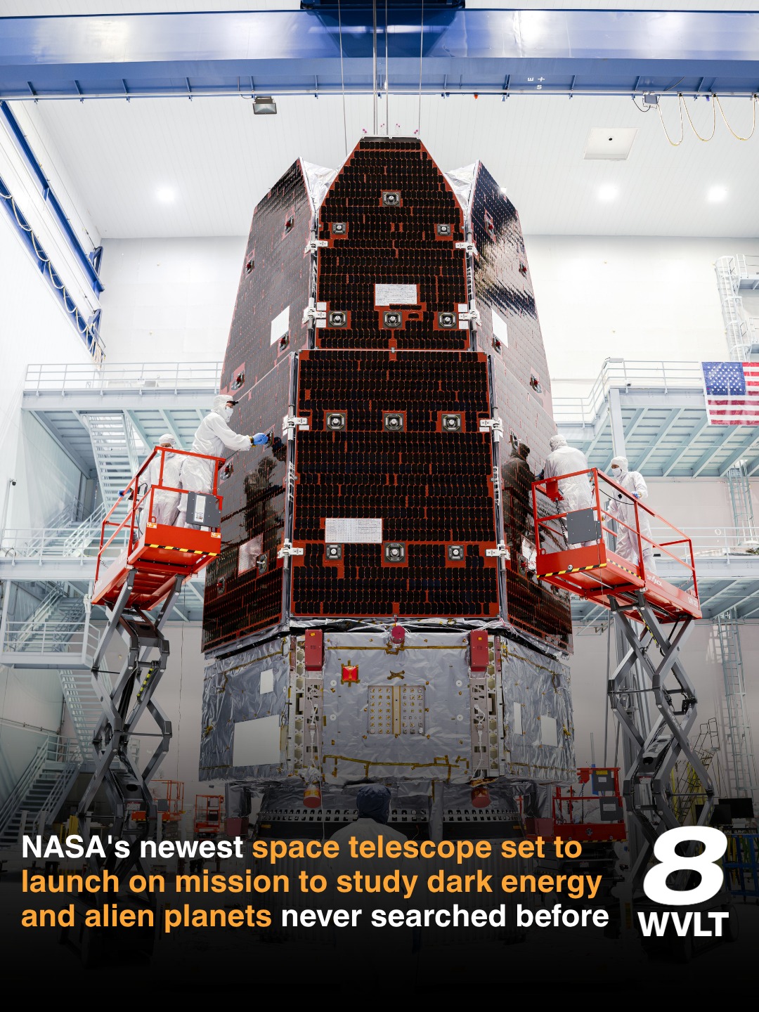 Embarking on a historic quest to study dark energy and search for