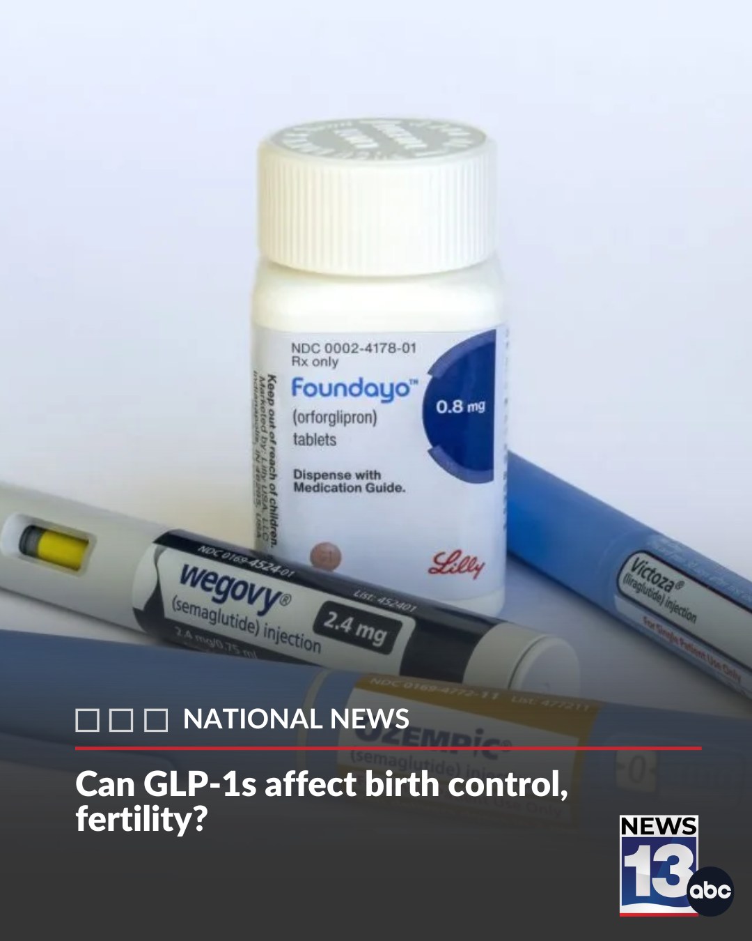 Researchers say it is unclear exactly how GLP-1s interact with birth control pills, but there is some evidence that the drugs could reduce the effectiveness of oral contraceptives. Link in comments ⬇️