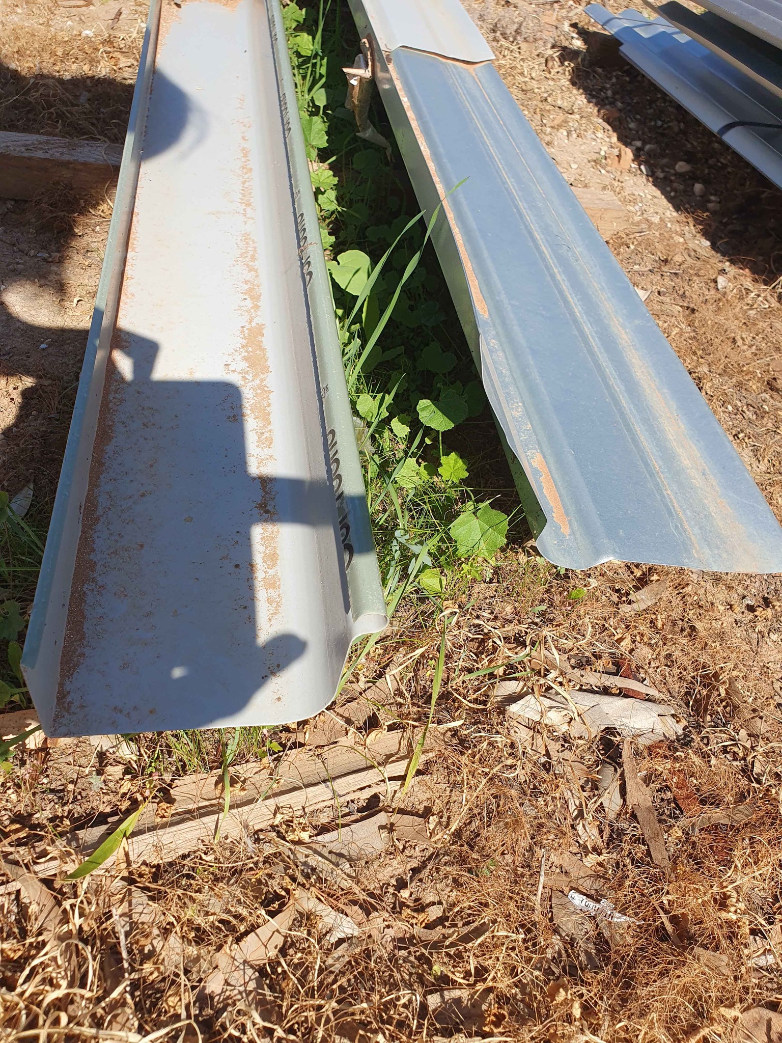 Assorted building materials.Gutters, Ridges, Fascia all $3.00 per meter ...