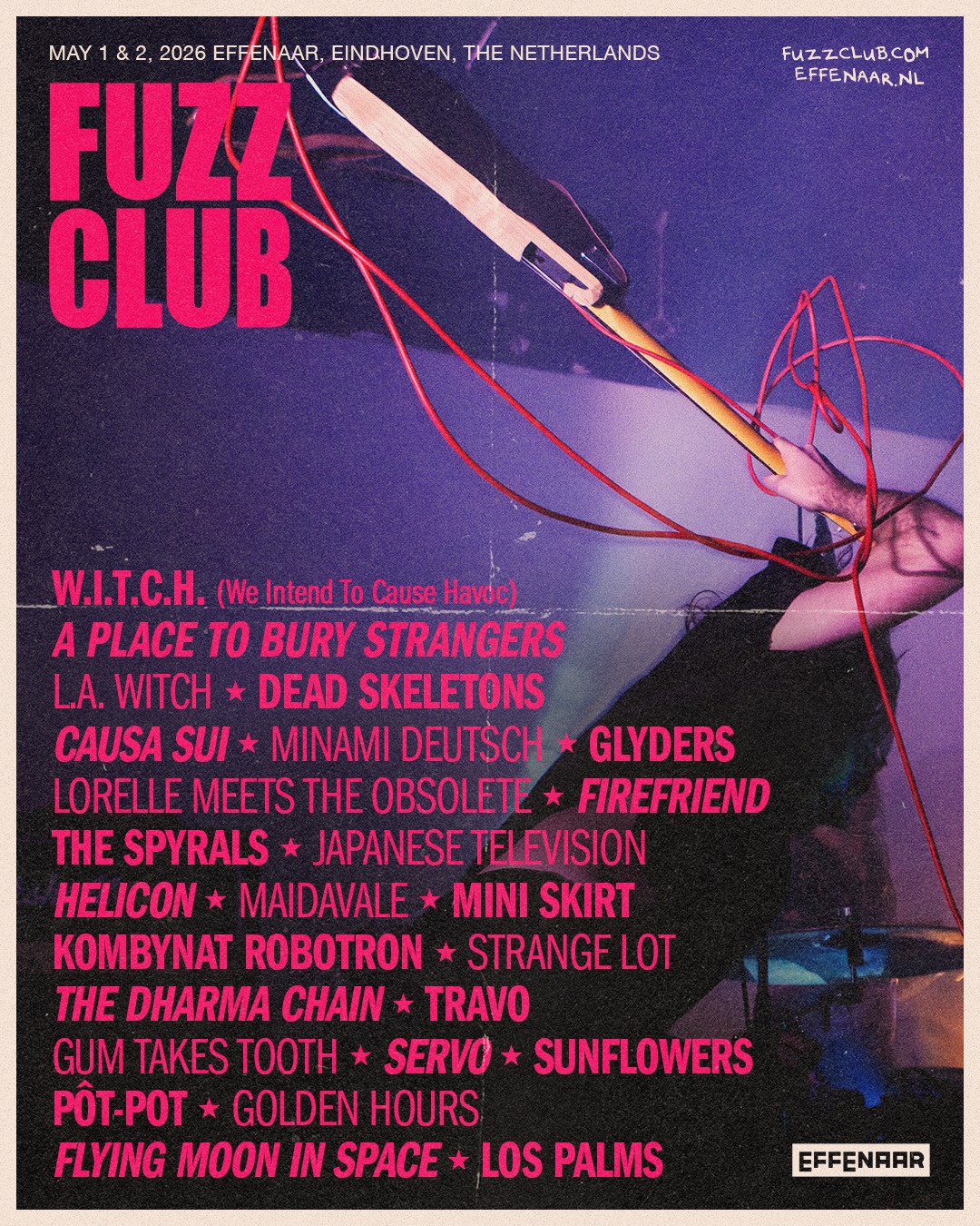 Firefriend - The full Fuzz Club Festival 2026 line-up is... | Facebook
