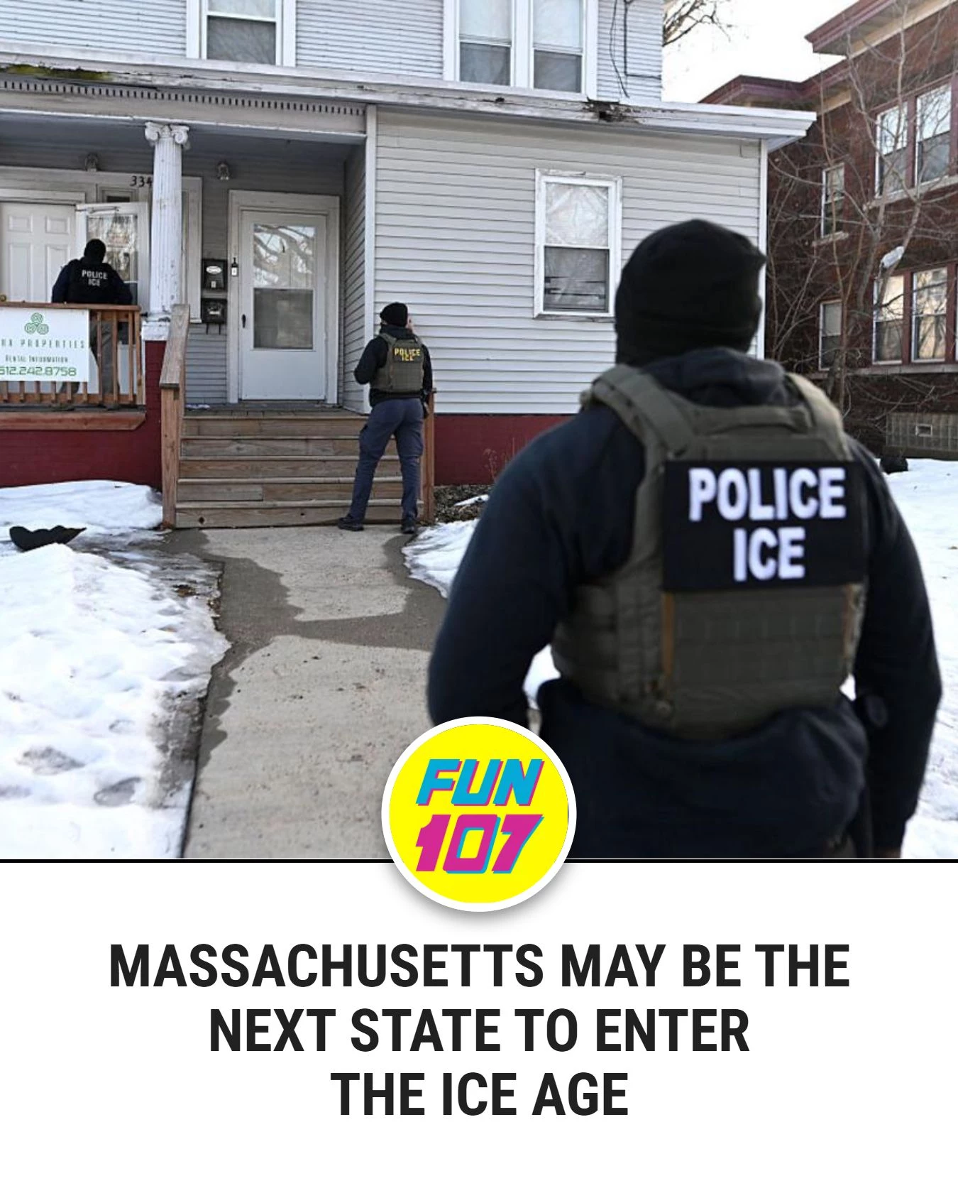 FUN - Is a Larger ICE Crackdown Coming to Massachusetts? New reports ...