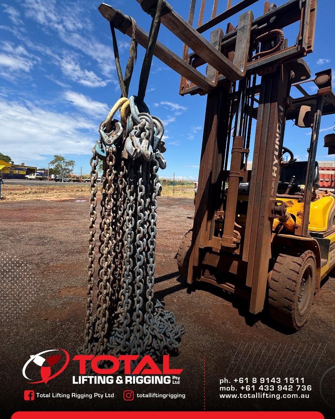 Total Lifting Rigging Pty Ltd - Grade 100 swivel hook with TLR ...
