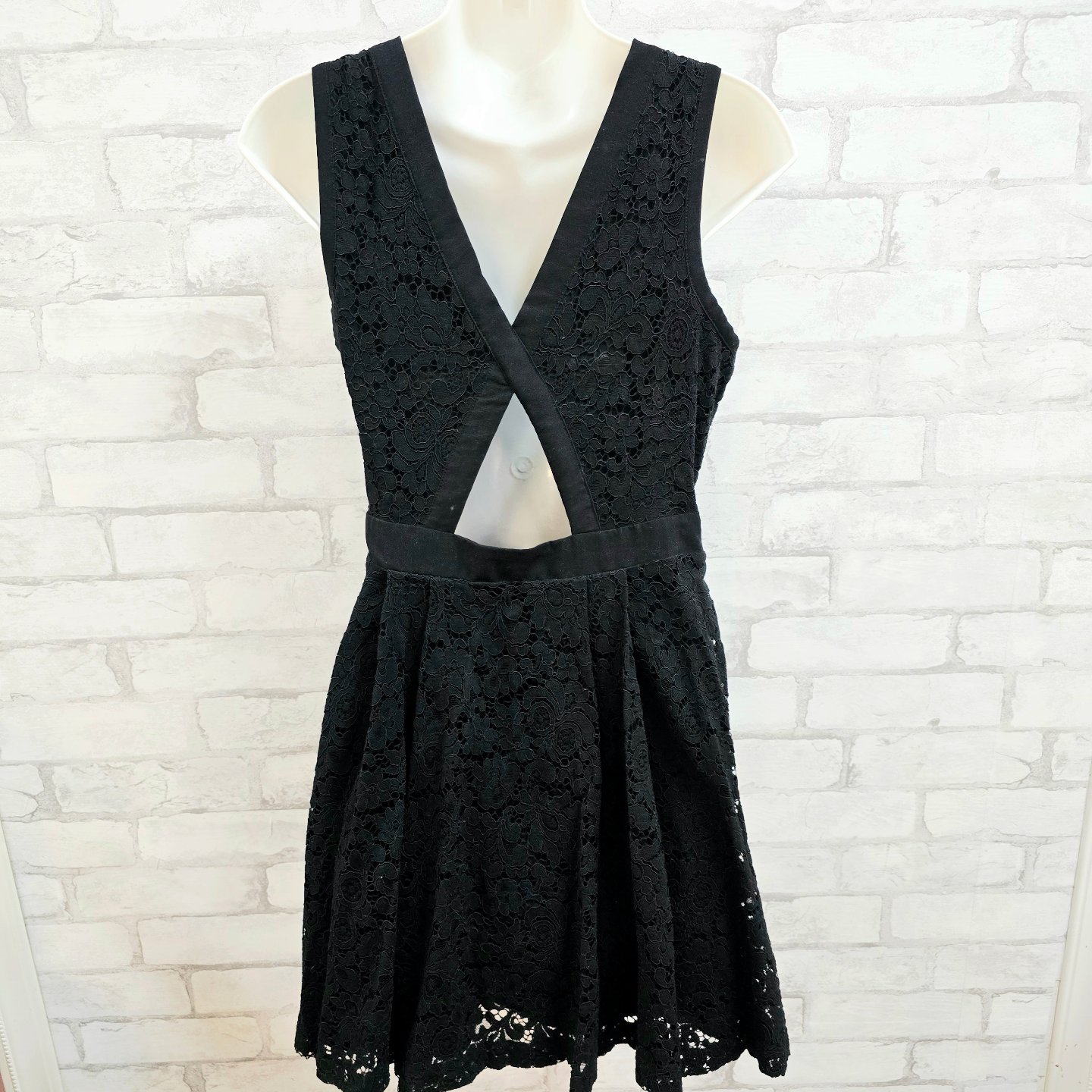 free people lace dress black Intimately NWT full sheer midi (M)  Found Consignment This breezy mini dress features delicate 100% cotton lace trim for a romantic Free People Honey Honey Mini