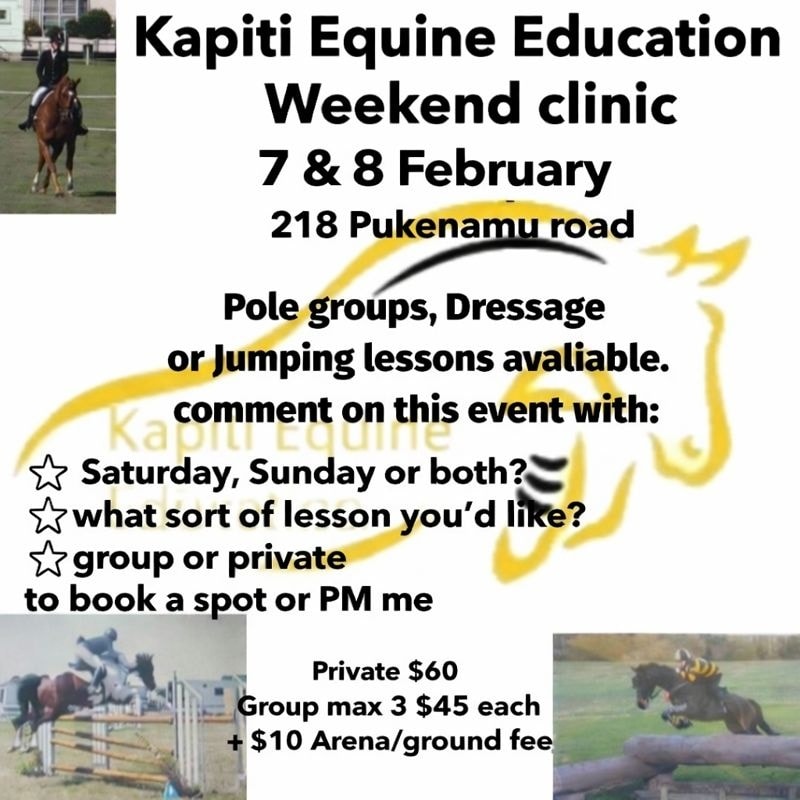 Kapiti - We're back for the first Kapiti clinic of 2026. Join us at 218 ...