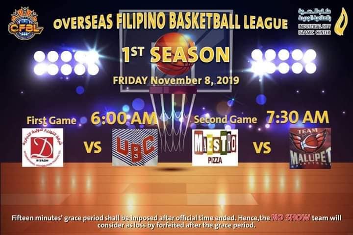 The #OFBL will give... - Overseas Filipino Basketball League