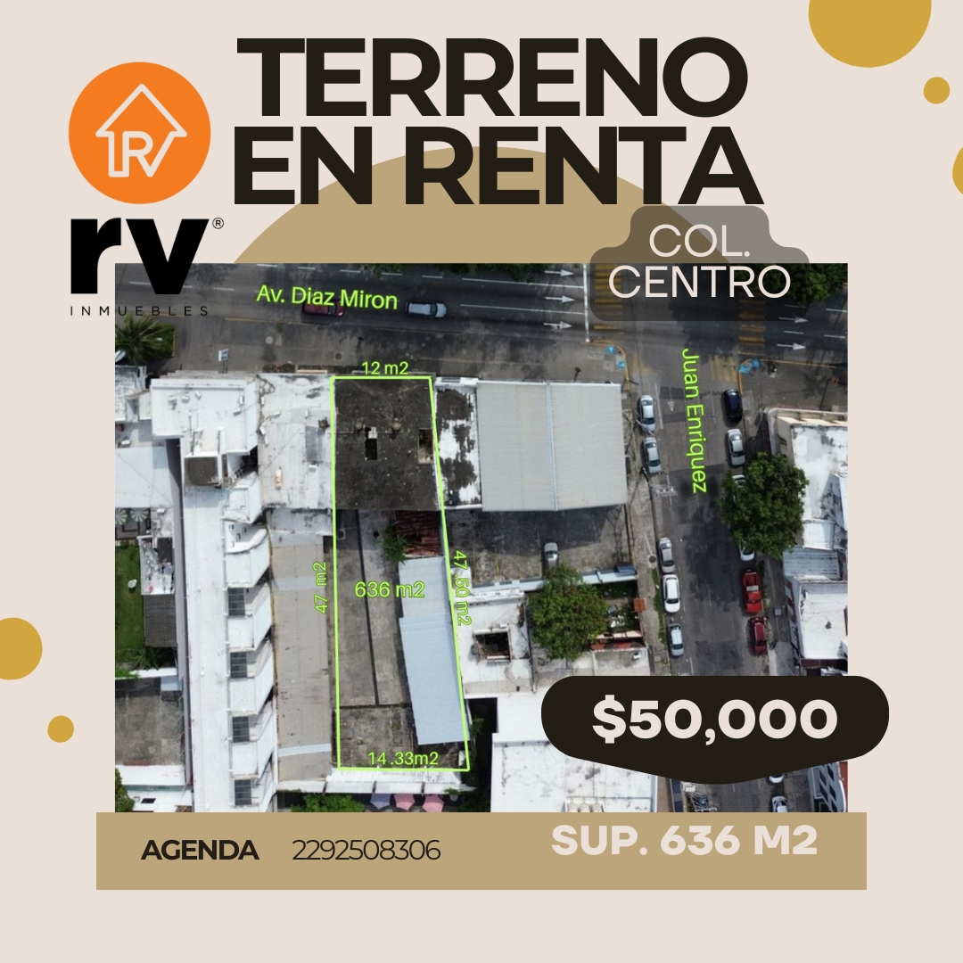 Inmuebles RV - 🏆 RENTA ¡¡Terreno con construccion en Av.... | Facebook