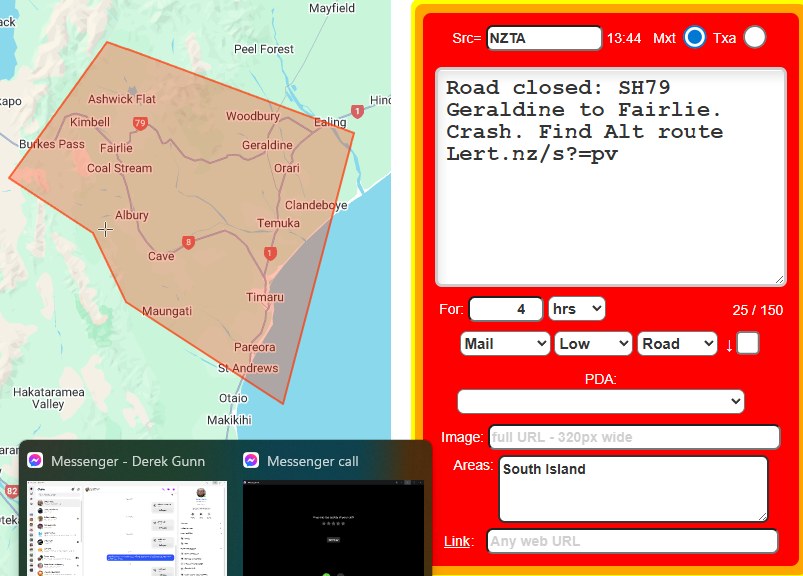 Lert Info Community | **Alerts sent about 1:30pm** | Facebook
