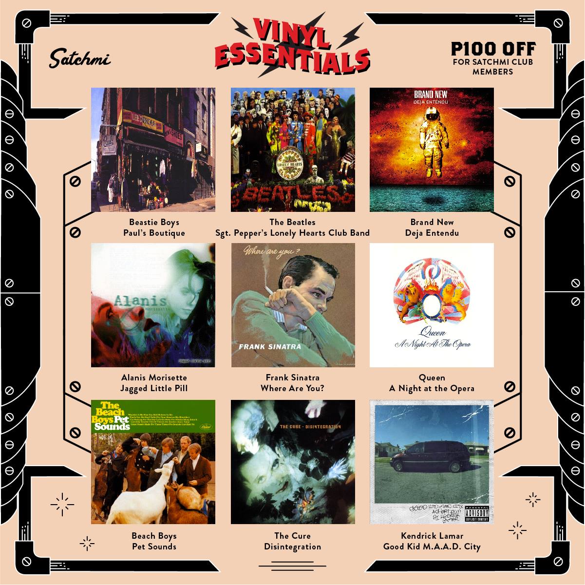 Satchmi - SATCHMI CLUB EXCLUSIVE: P100 OFF ALL OUR VINYL... | Facebook