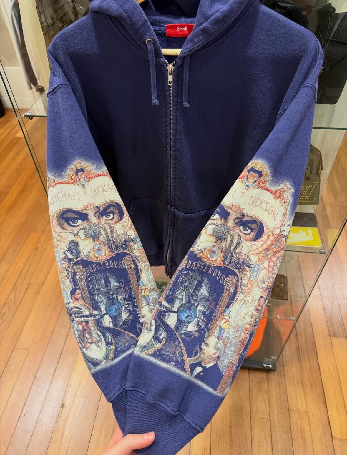 Supreme x Michael Jackson Zip-Up