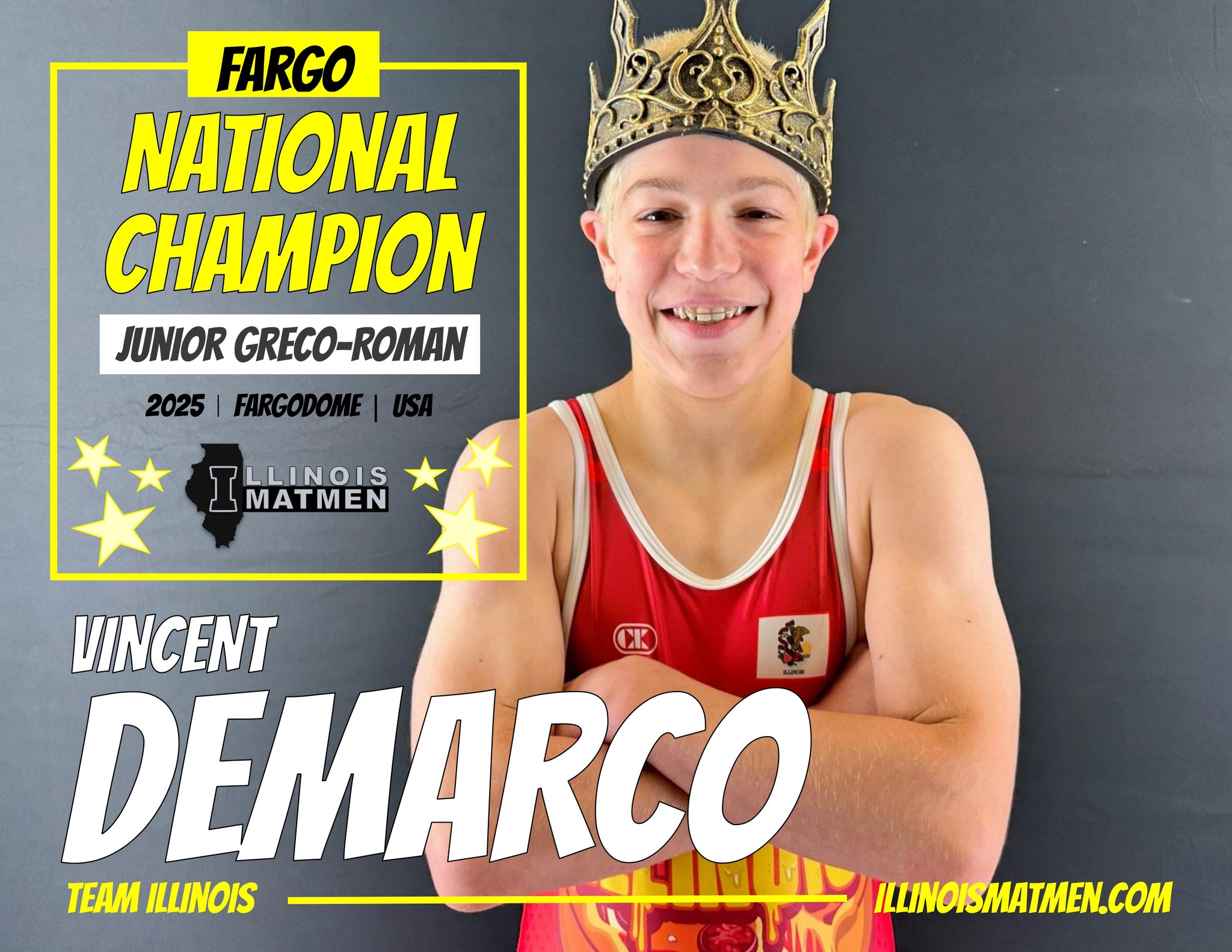 Illinois Matmen - // NATIONAL CHAMPION // #IllinoisMatmen... | Facebook