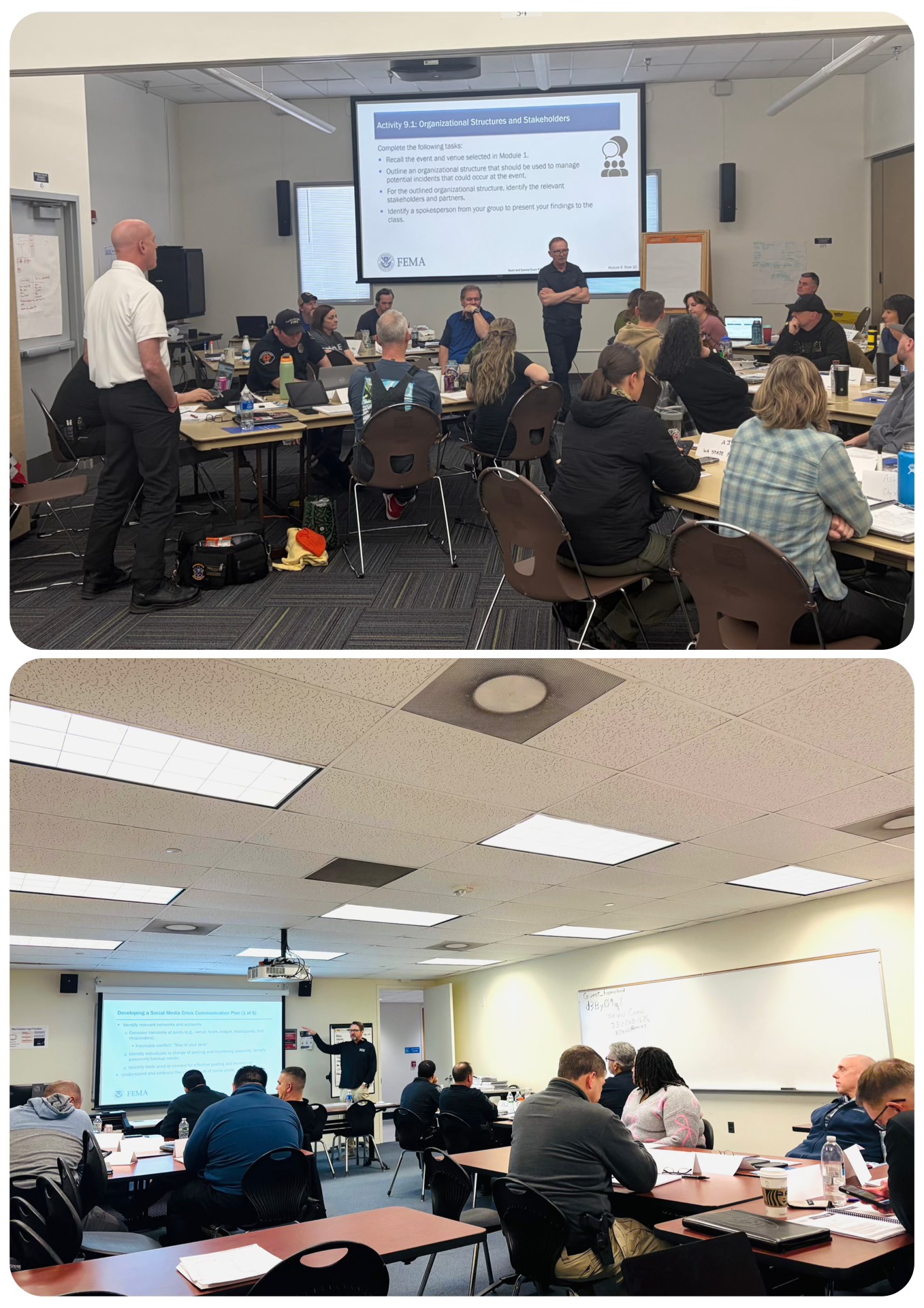 National - The NCS⁴ training team facilitated an AWR-167: Sport and ...