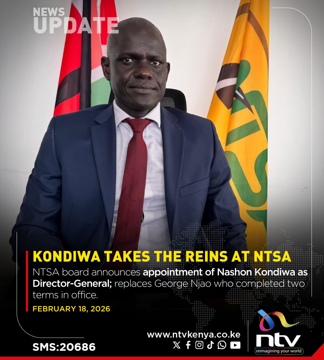 NTV Kenya - NTSA board announces appointment of Nashon... | Facebook