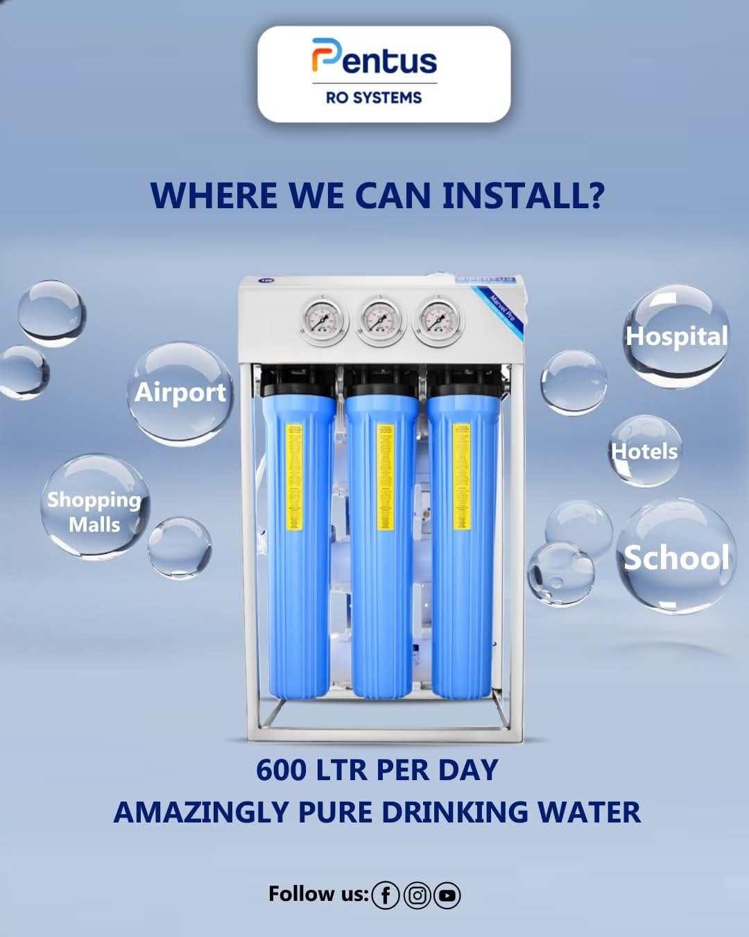 Jyoshna Jyoshna - 🌊 Pentus Commercial RO Systems 🌊 👉 Pure,... | Facebook