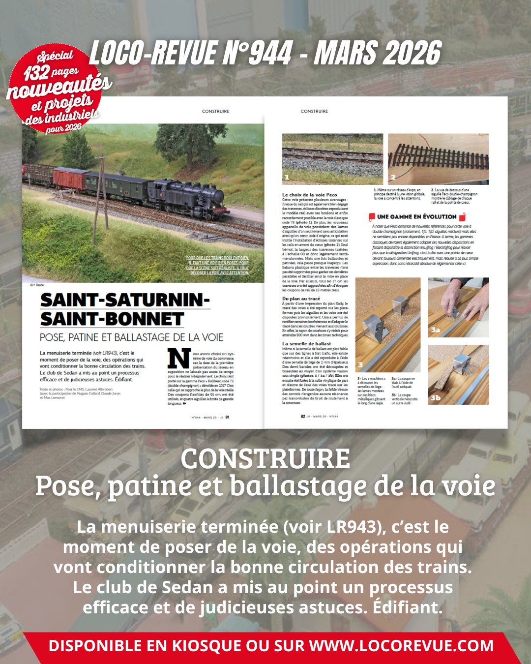Train Revue Loco - Numéro 802 - Collection Modèle Train, Occasion