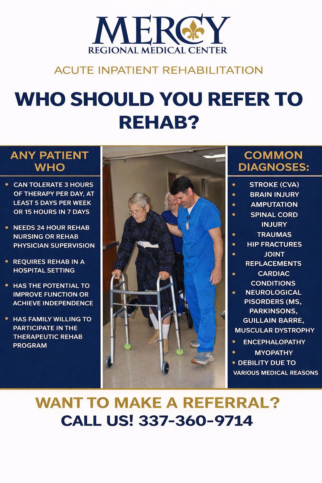 Mercy - Who is a good candidate for Acute Inpatient Rehabilitation? At ...
