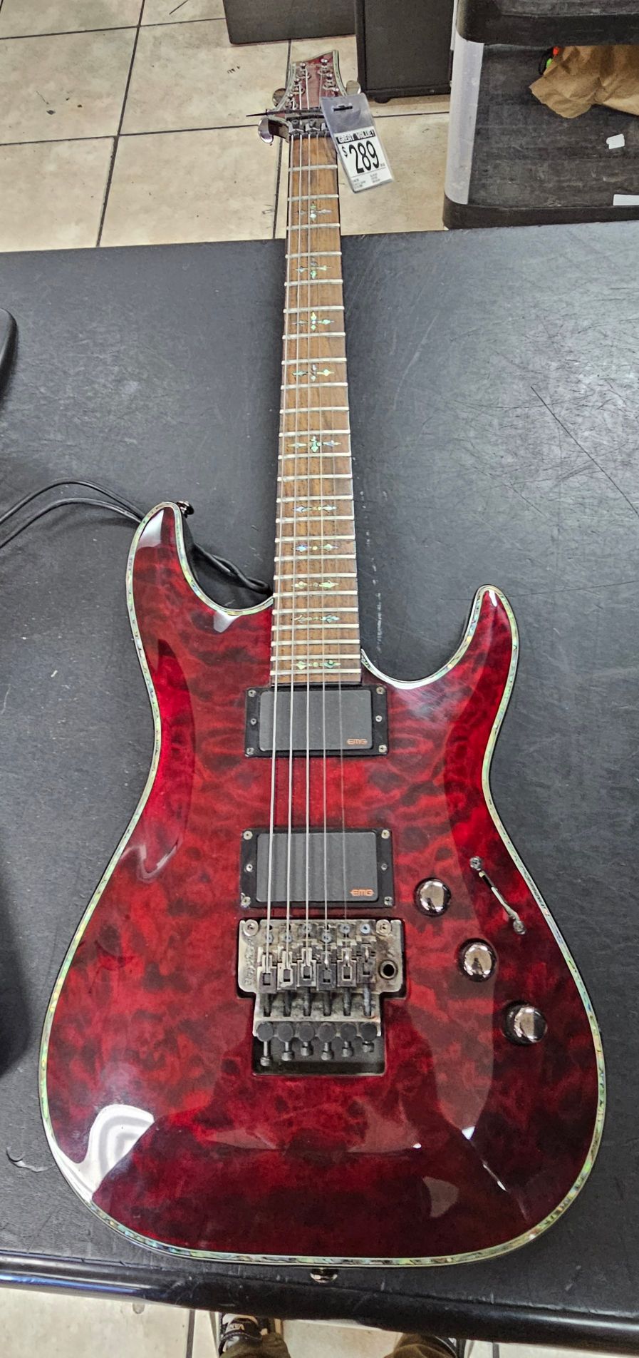 Schecter Hellraiser C-1 FR with EMG pickups