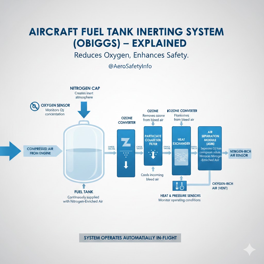 Aviation-knowledge - Aircraft Fuel Tank Inerting System (OBIGGS ...