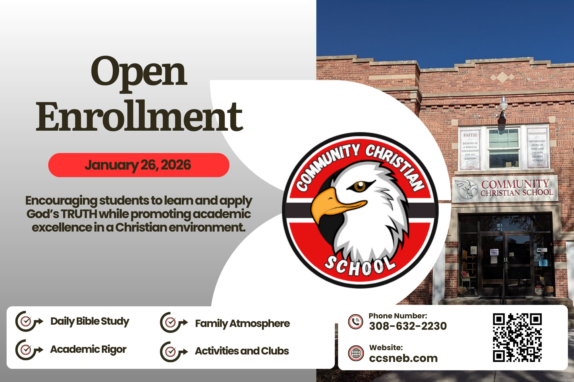 Community... - Community Christian School, Scottsbluff