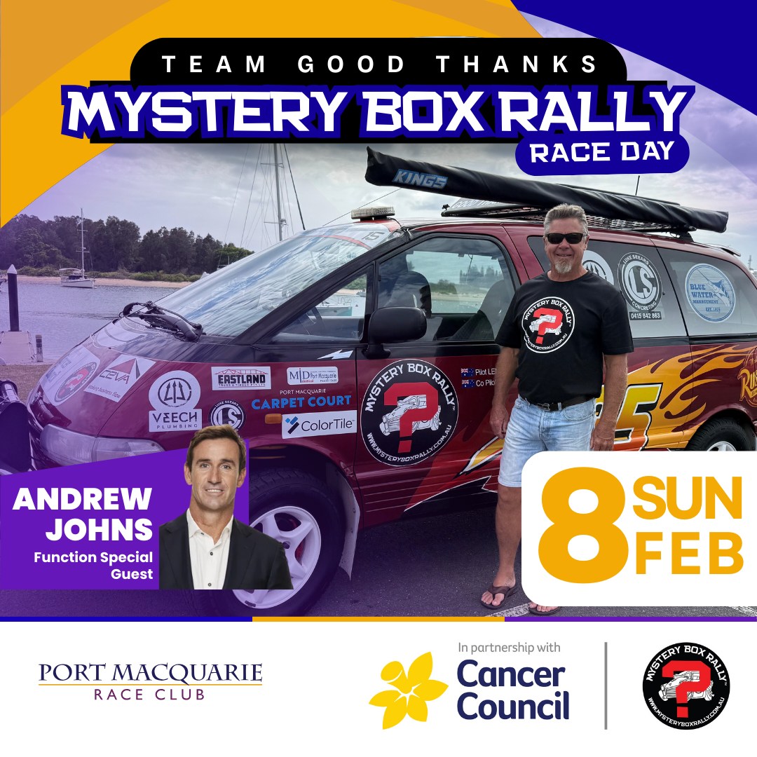 Port - 🎗️ Team Good Thanks Mystery Box Rally Race Day 🎗️ Join us for a ...
