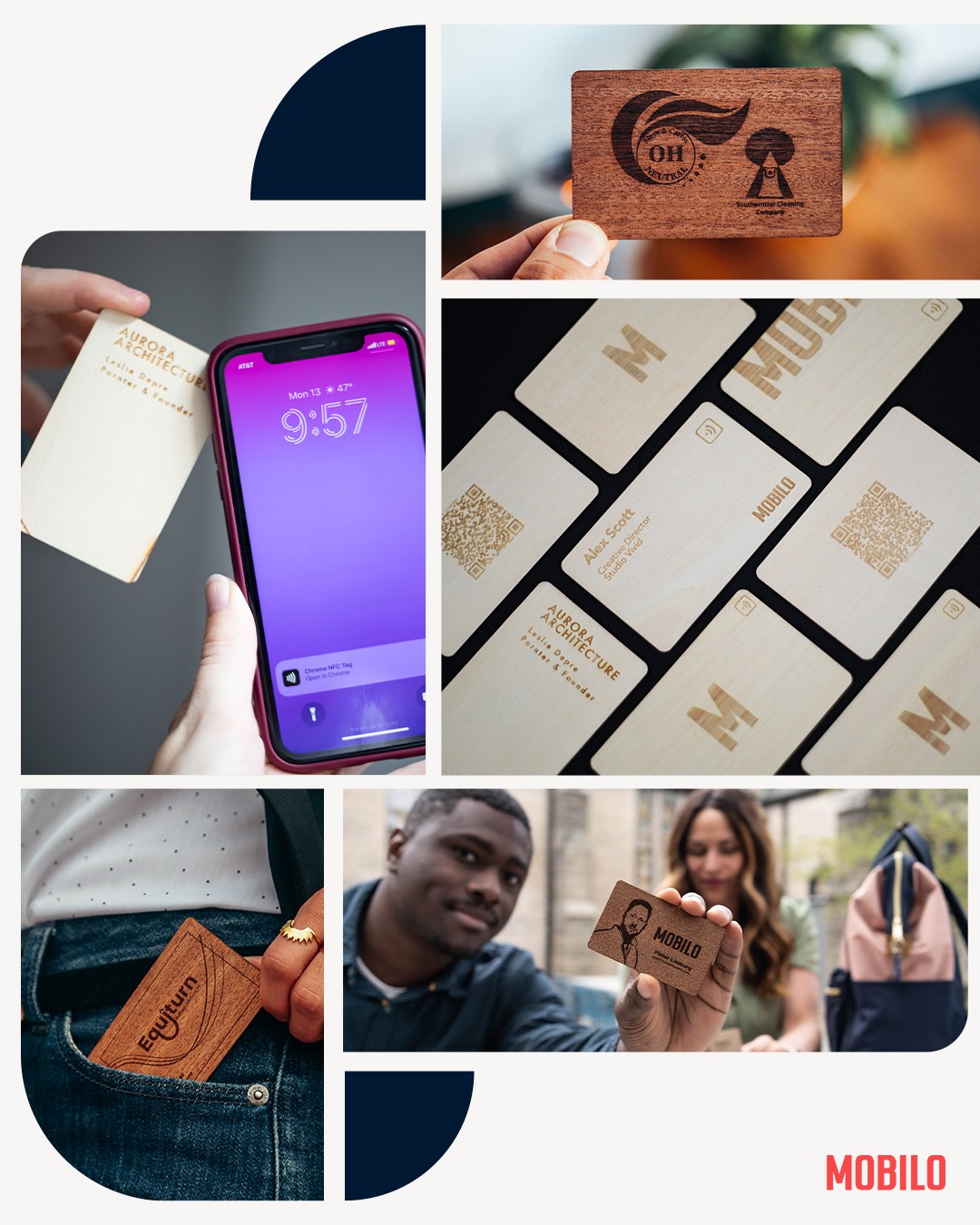 Mobilo - Designed with purpose 🌱 For every Mobilo wood card sold, a ...