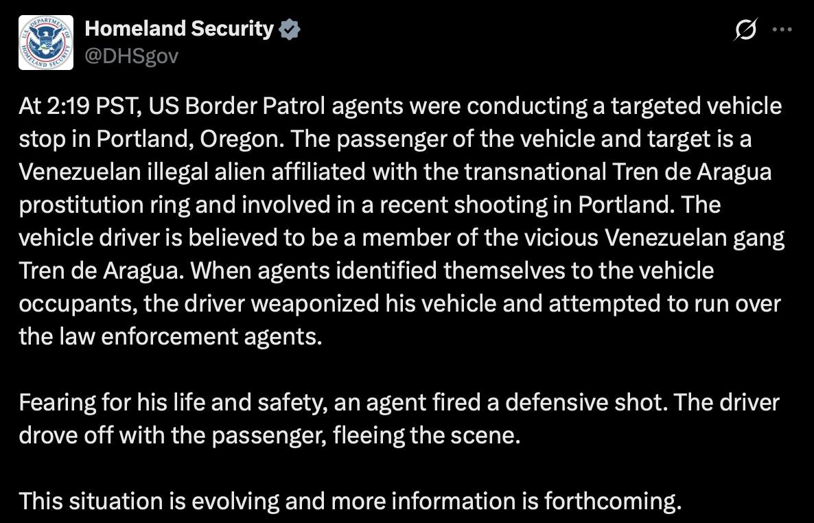 Dan Bongino - 🚨 BREAKING: Border Patrol agent opens fire... | Facebook