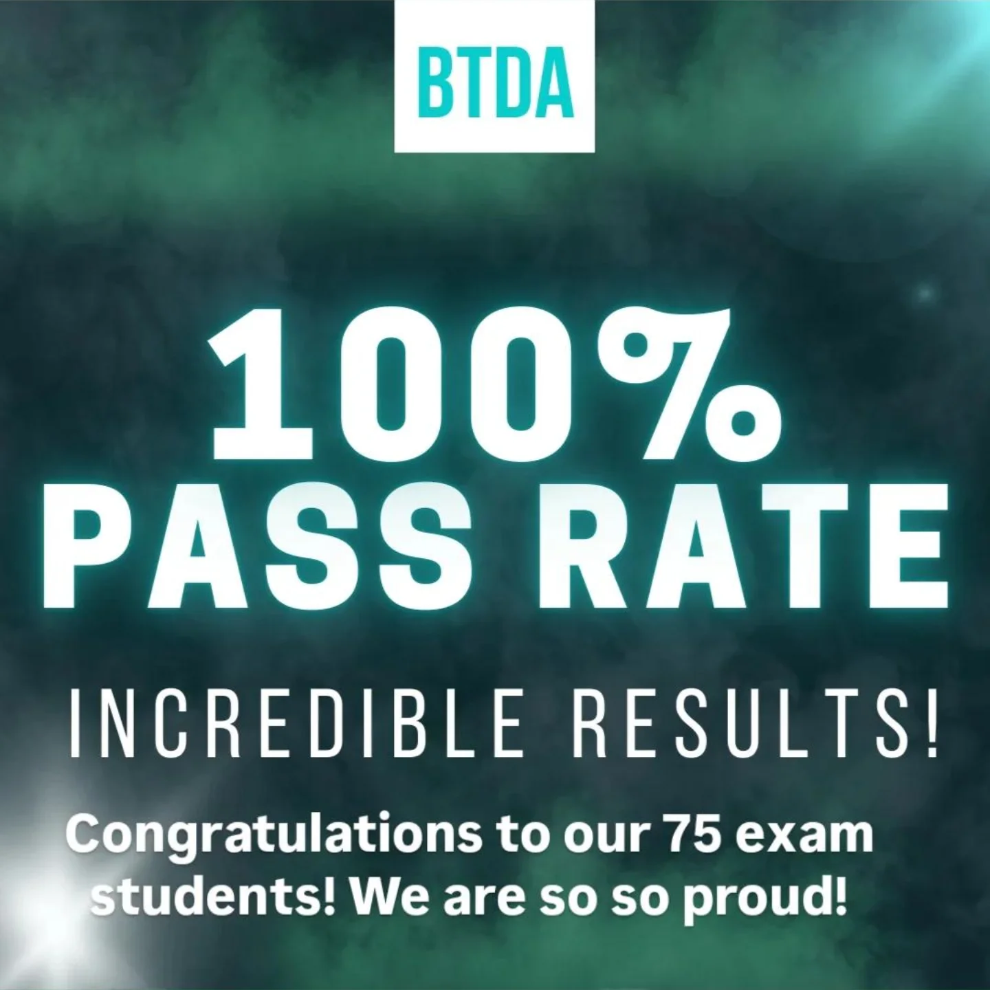 Elizabeth - 🎉 WOW! Incredible BTDA Exams results! 🎉 75 examinations ...