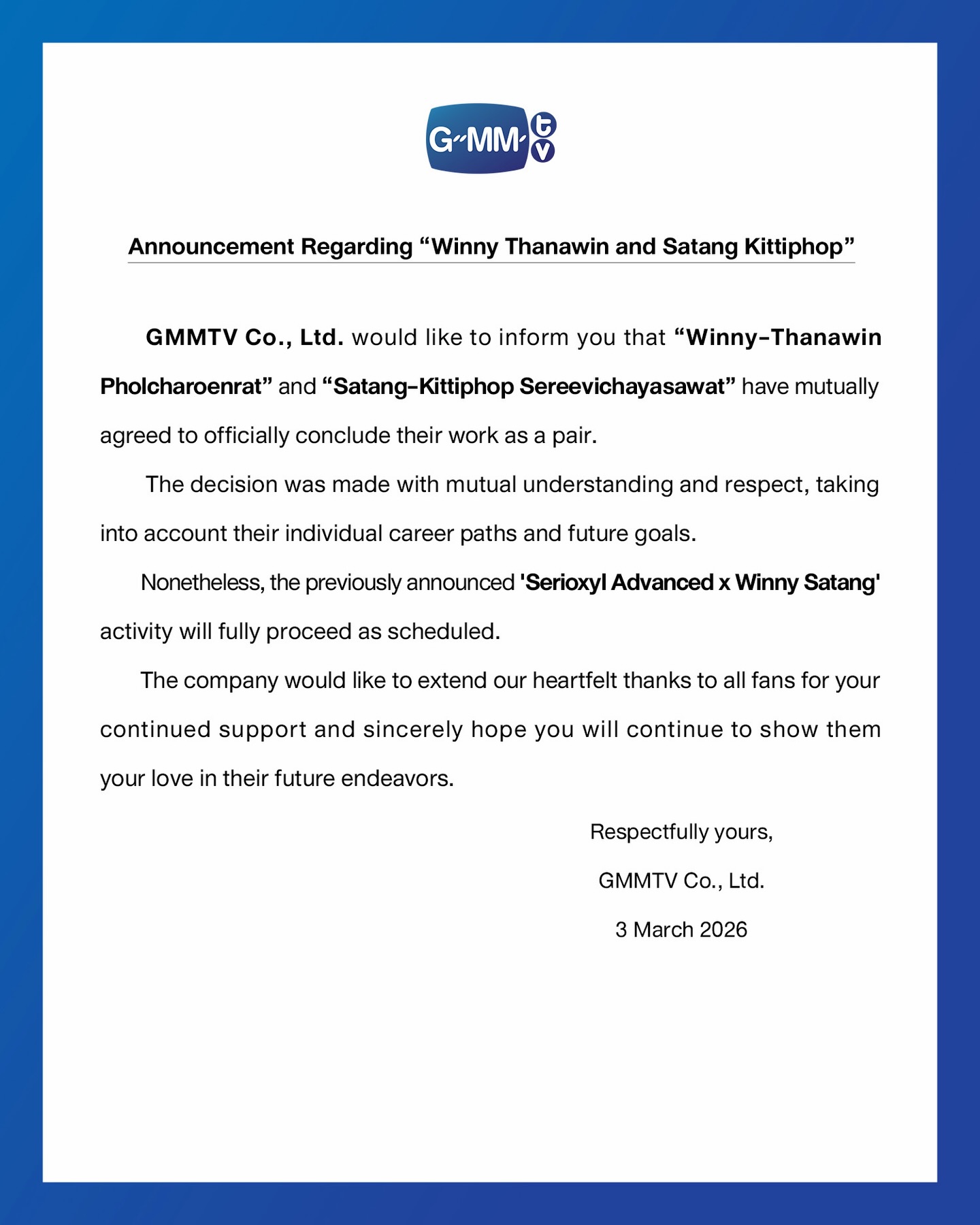 GMMTV - GMMTV added a new photo.