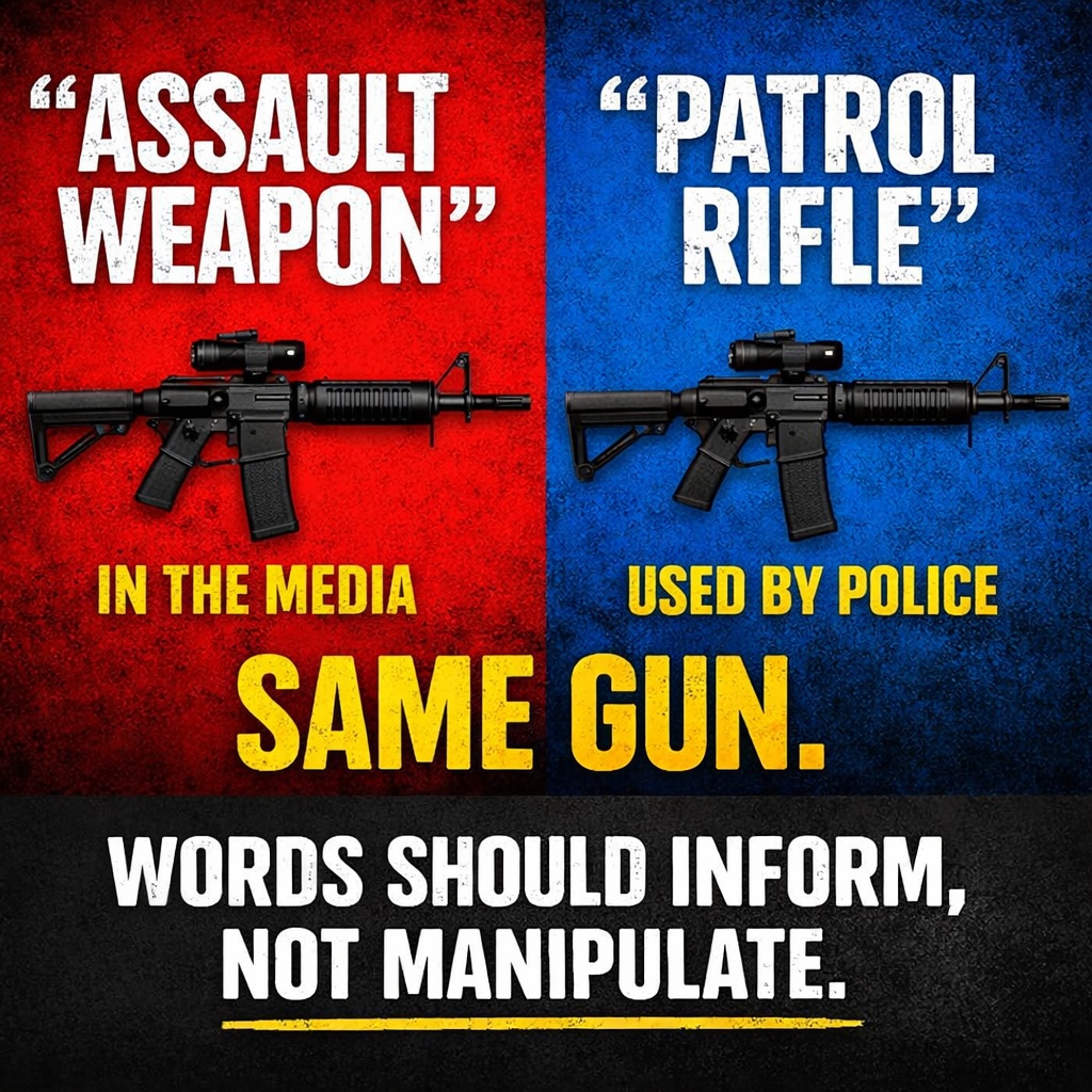 SRST - Calling a civilian semiautomatic rifle an “assault weapon” while ...