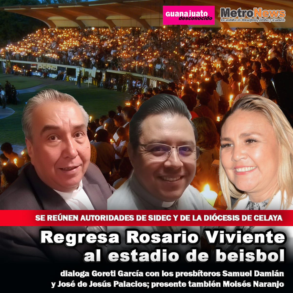 Metro News - Regresa el Rosario Viviente 2026 al estadio... | Facebook