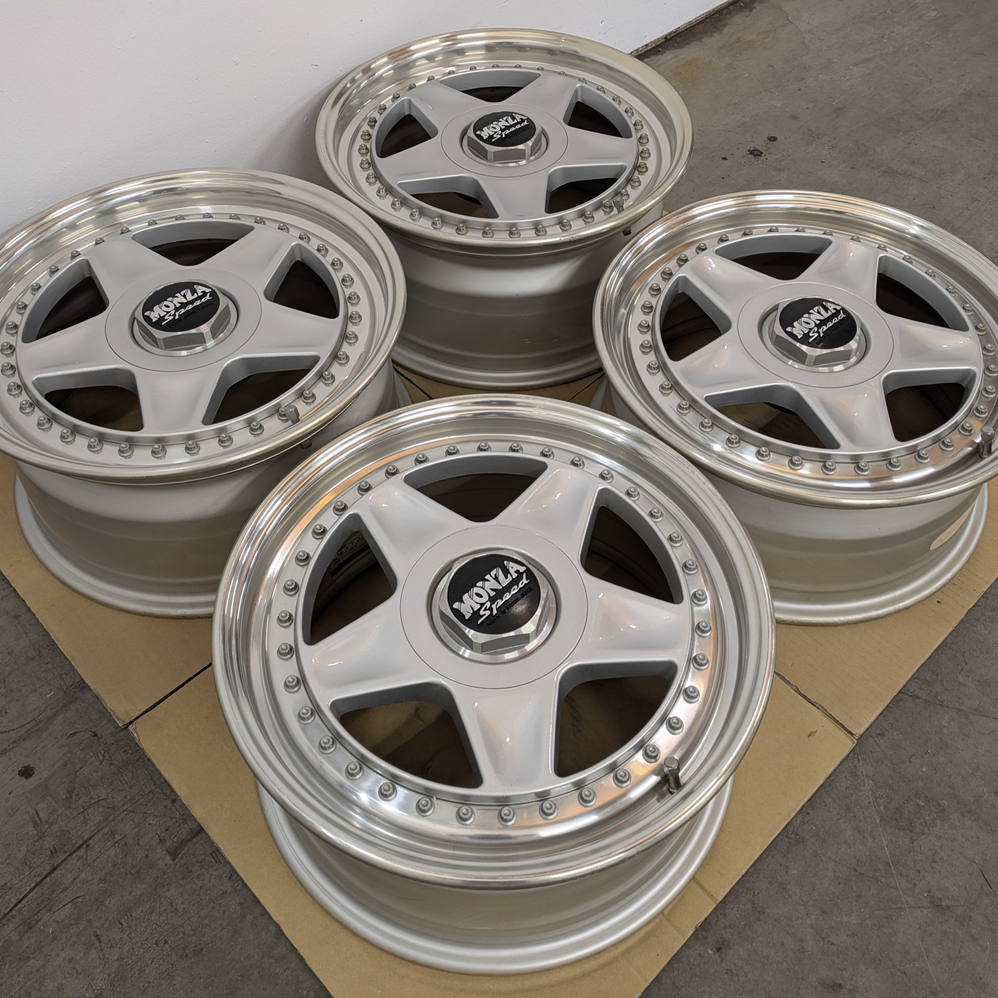??SOLD?? Monza Speed by Work Wheels Japan, 3 piece wheel ✨NEW 