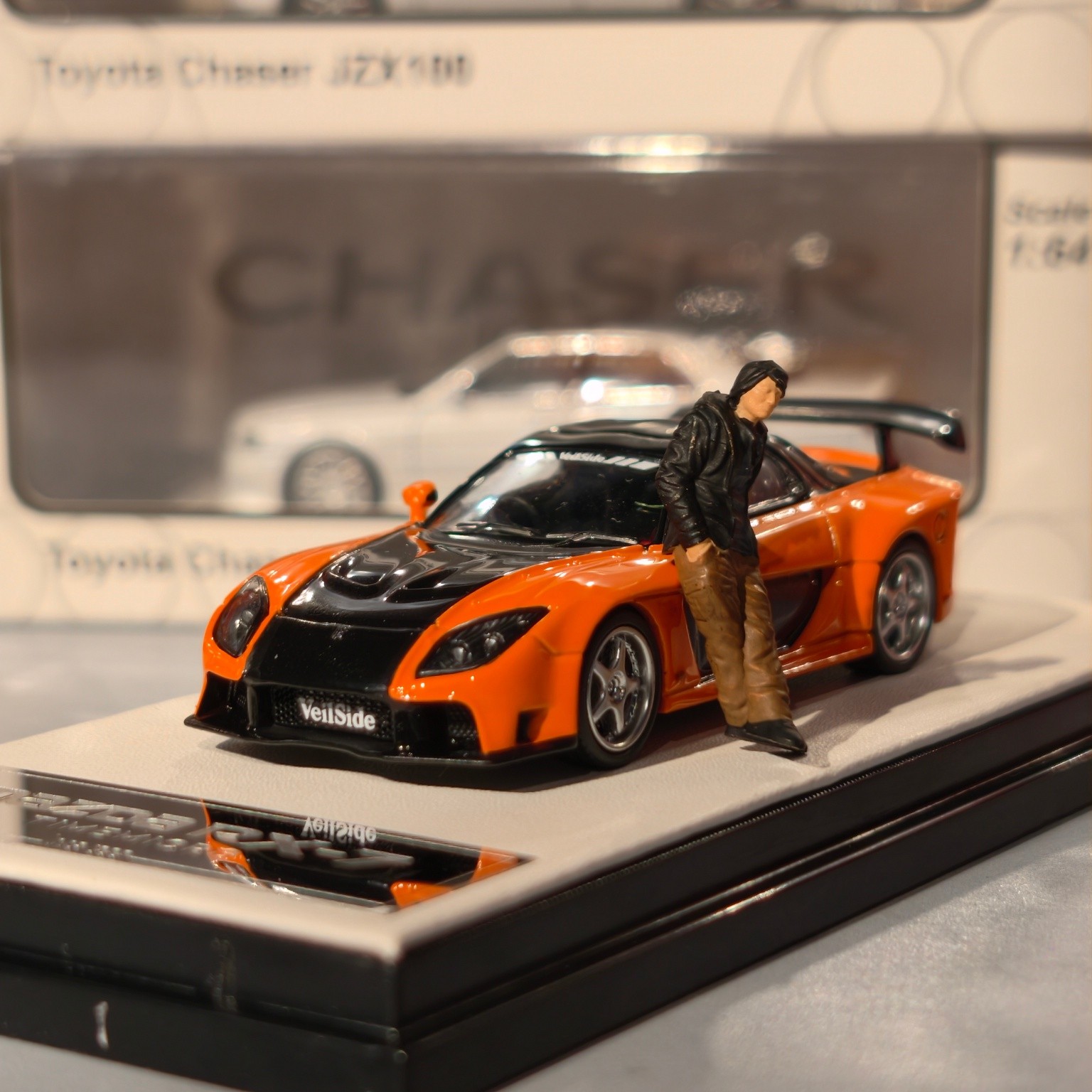 In Stock Available Mazda RX7 Veilside From Timemicro 1:64 Scale