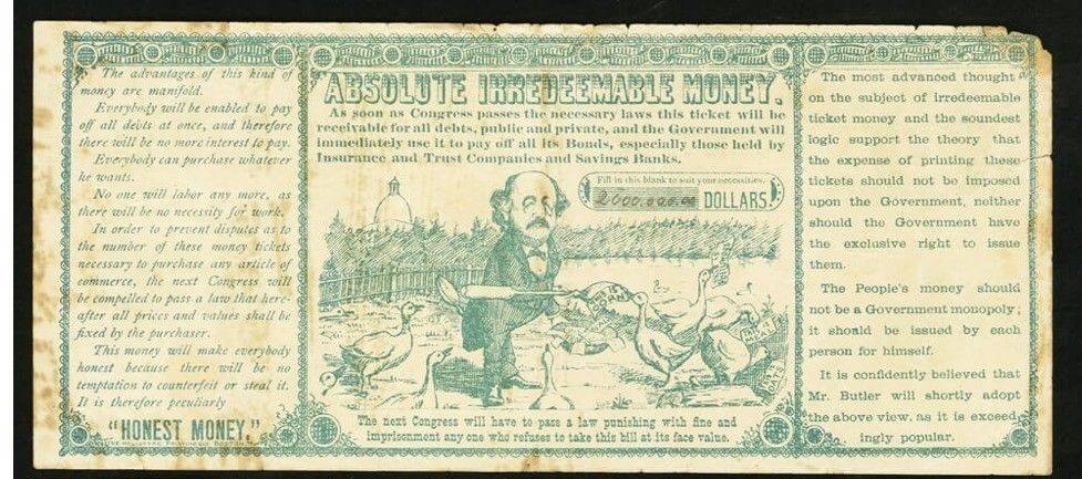 Finger Lakes Numismatics - 1880 Anti Greenback Absolute Money $1000 ...