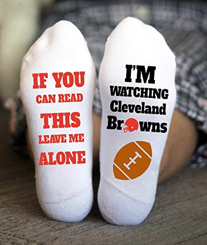 cleveland browns dress socks Birthday Gift American Football Game https://order.sale/Cxdm (via Amazon) Size:Women's L/XL fit band and padded 90s Grunge Style Bundle, season-code:294